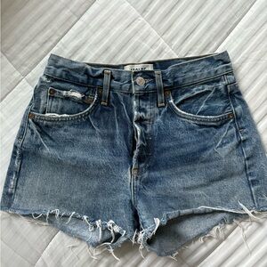 Agolde Women's Blue Jean Shorts